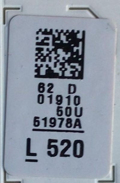 KIT DE LED'S PARA TV SAMSUNG ((INCOMPLETO SOLO 16  PIEZAS)) / NUMERO DE PARTE BN96-51978A / 51978A / V0Q8-500SMO-R0 / PANEL CY-TT050HMAV1H / MODELO QN50Q80TAFXZA / NOTA IMPORTANTE:KIT CONSTA DE 20 PIEZAS EN TOTAL - Imagen 3